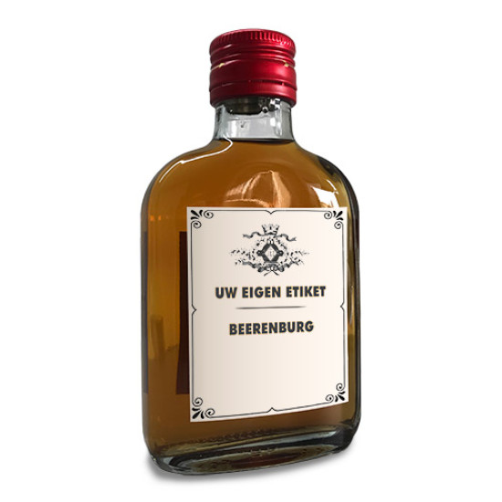 Beerenburg zakflacon 0,2l met eigen etiket